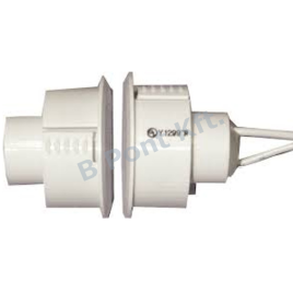 ISN-CSD70-W<br>Fehér süllyesztett szerelésű fém-keretbe nyitásérzékelő (19 mm)