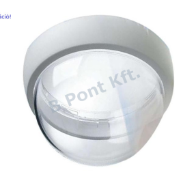 VGA-BUBBLE-CCLA<br>AUTODOME Beltéri mennyezeti víztisz. nagy-felbontáshoz búra